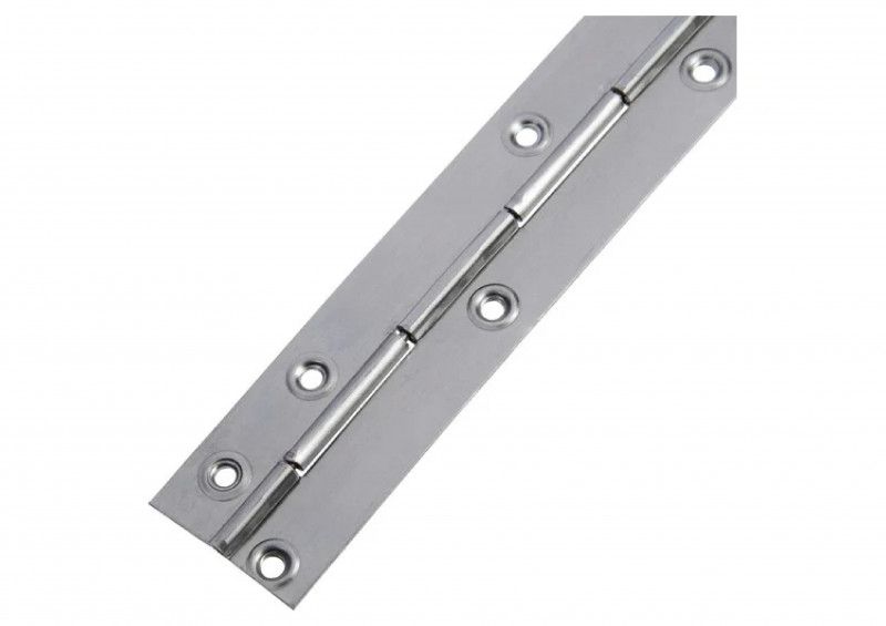 Петля рояльная 760мм никель