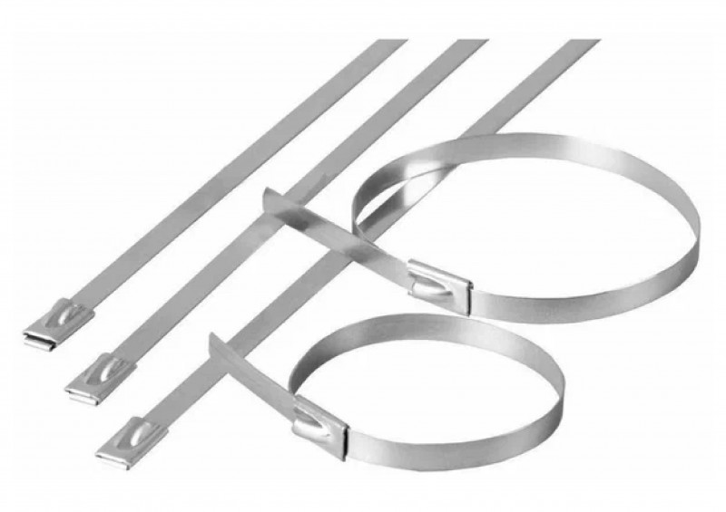 Хомут-стяжка стальной ХС (304) 4,6х300