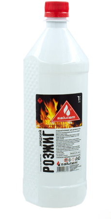 Жидкость для розжига 1л SALUTEM