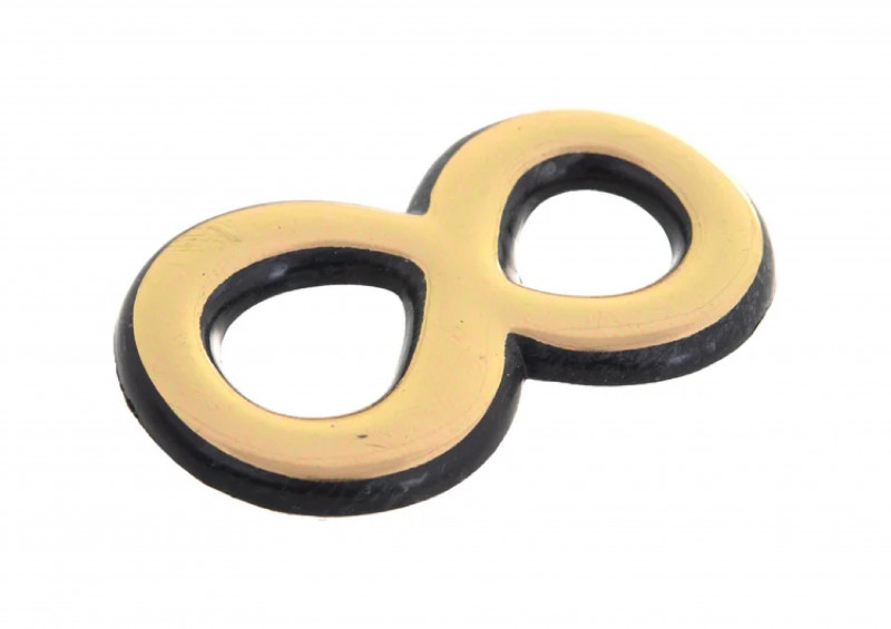 Номер для дверей "8" самоклеющийся