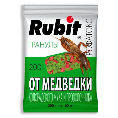 Средство от вредителей проволочника и медведки 35гр РУБИТ ПРОФАТОКС