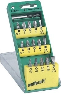 Набор бит 1,2,3х50мм ВОЛЬФКРАФТ