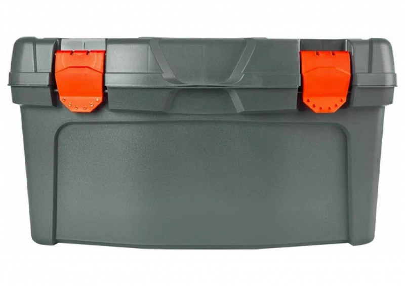 Ящик для инструментов 19" серо-свинцовый/оранжевый MASTER